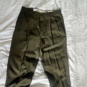 True Vintage Pleated Trousers